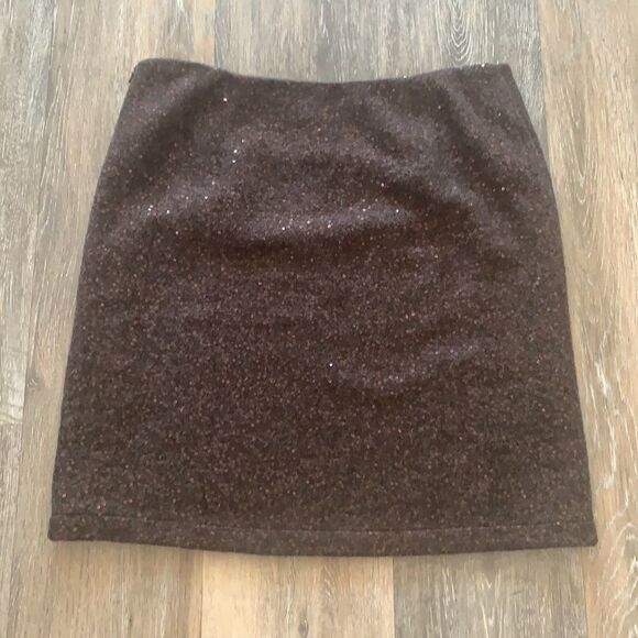 J. Jill Sequin adorning skirt sz 10 - Picture 5 of 7